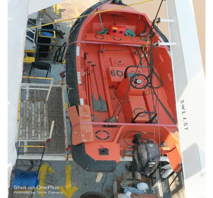 Ensuring Marine Safety: Shiv Global Marine – Leading RESCUE BOAT DAVIT Stockist in Europe